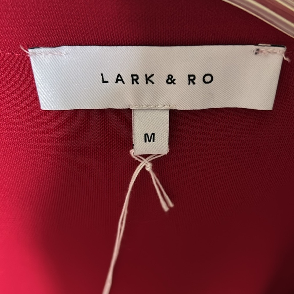 Lark & Ro Vibrant Red Dress - Picture 3 of 3